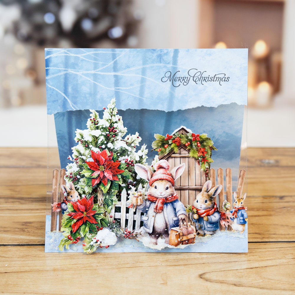 Two Red Robins Festive Fence Die Set - Image 11
