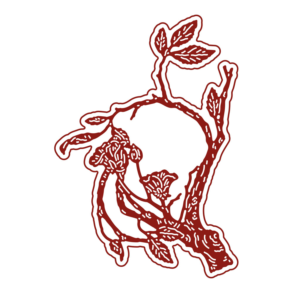 Two Red Robins Perfect Perch Die Set - Image 2