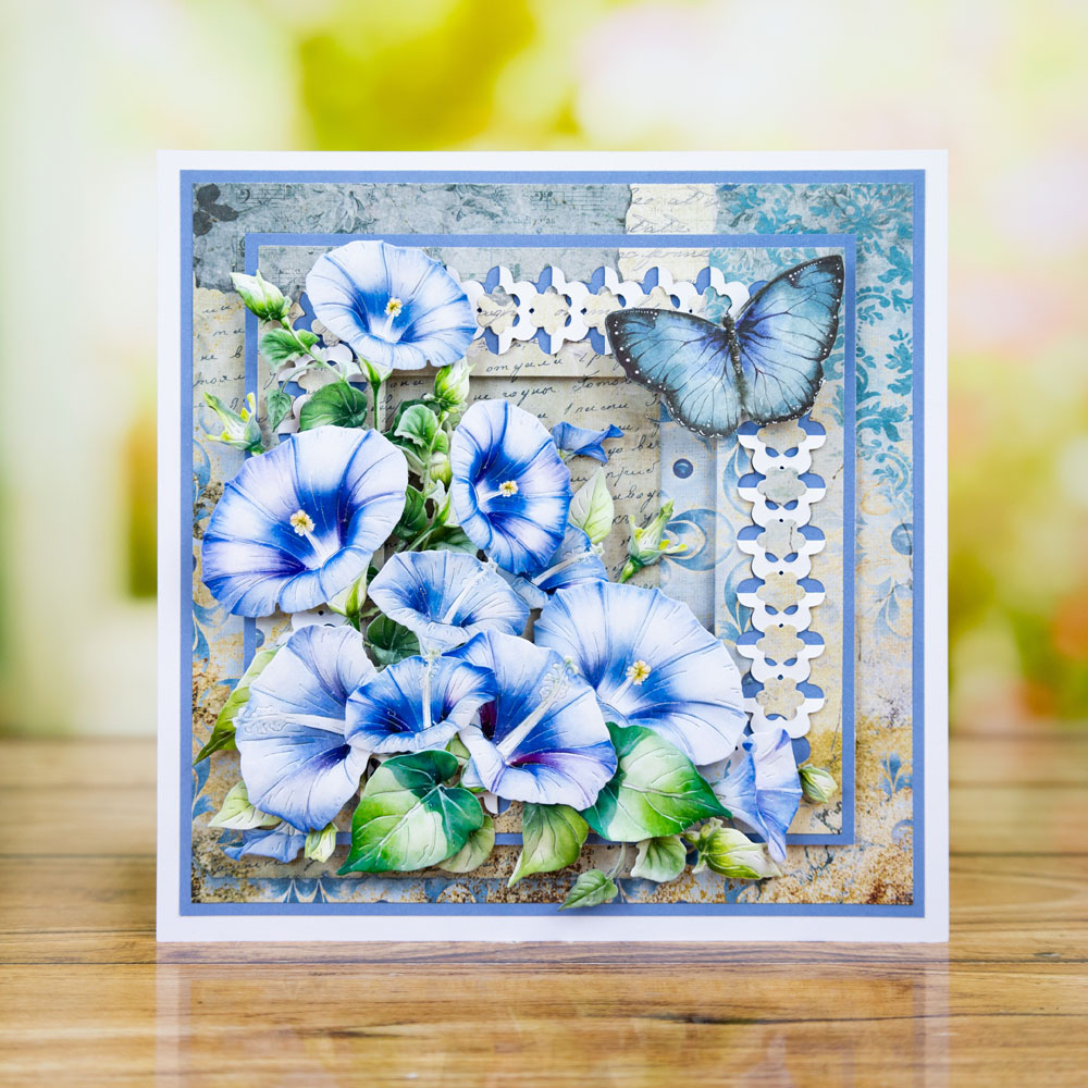 Two Red Robins Small Morning Glory Die Set - Image 3