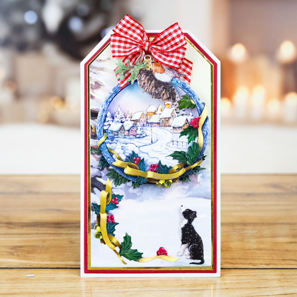 Two Red Robins Wenceslas & Wendel Die Set - Image 5