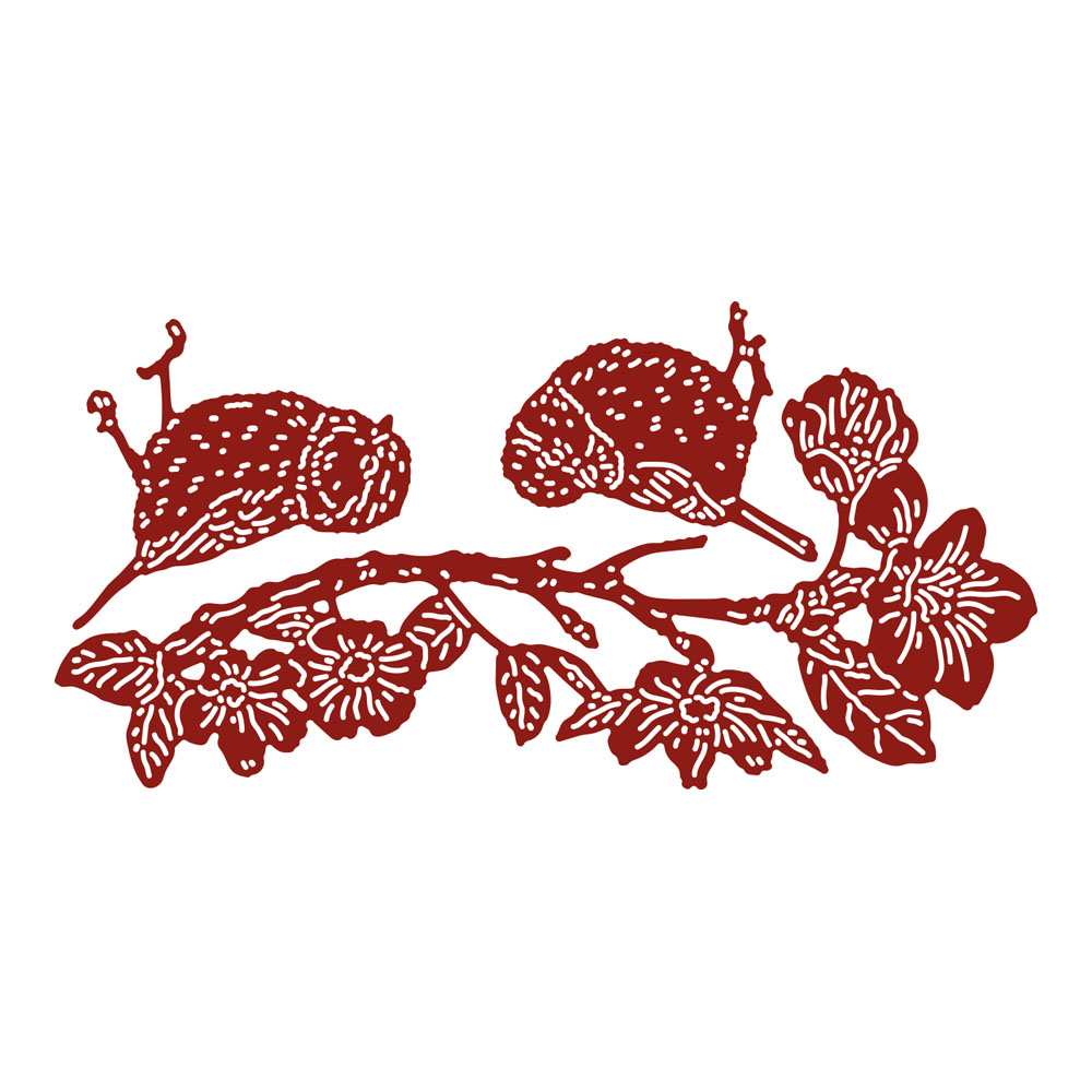 Two Red Robins Bluebell & Indigo Die Set - Image 2
