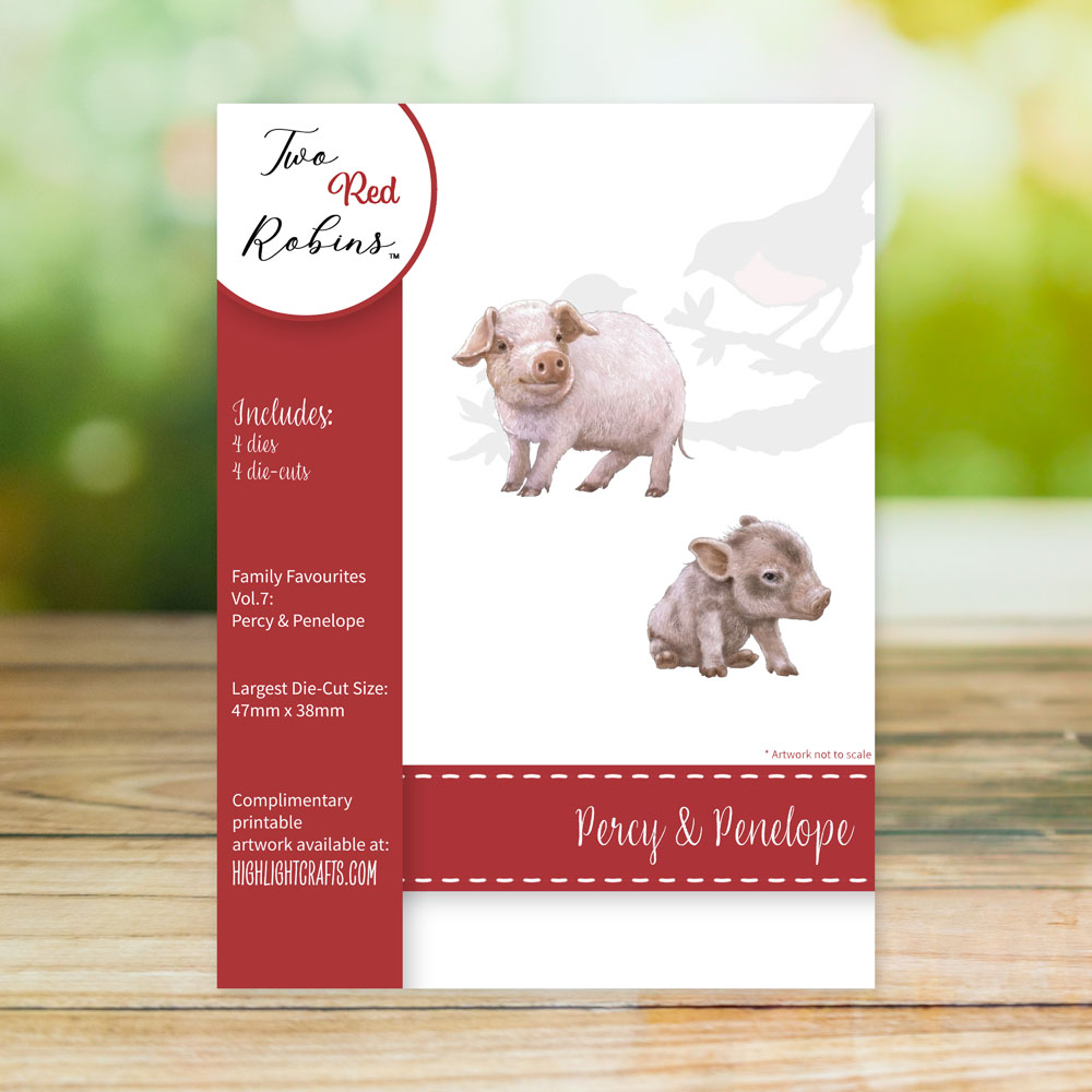 Two Red Robins Percy & Penelope Die Set