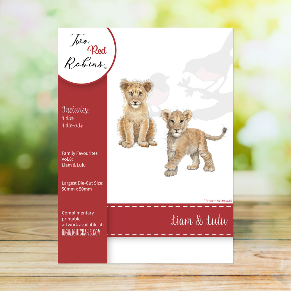 Two Red Robins Liam & Lulu Die Set