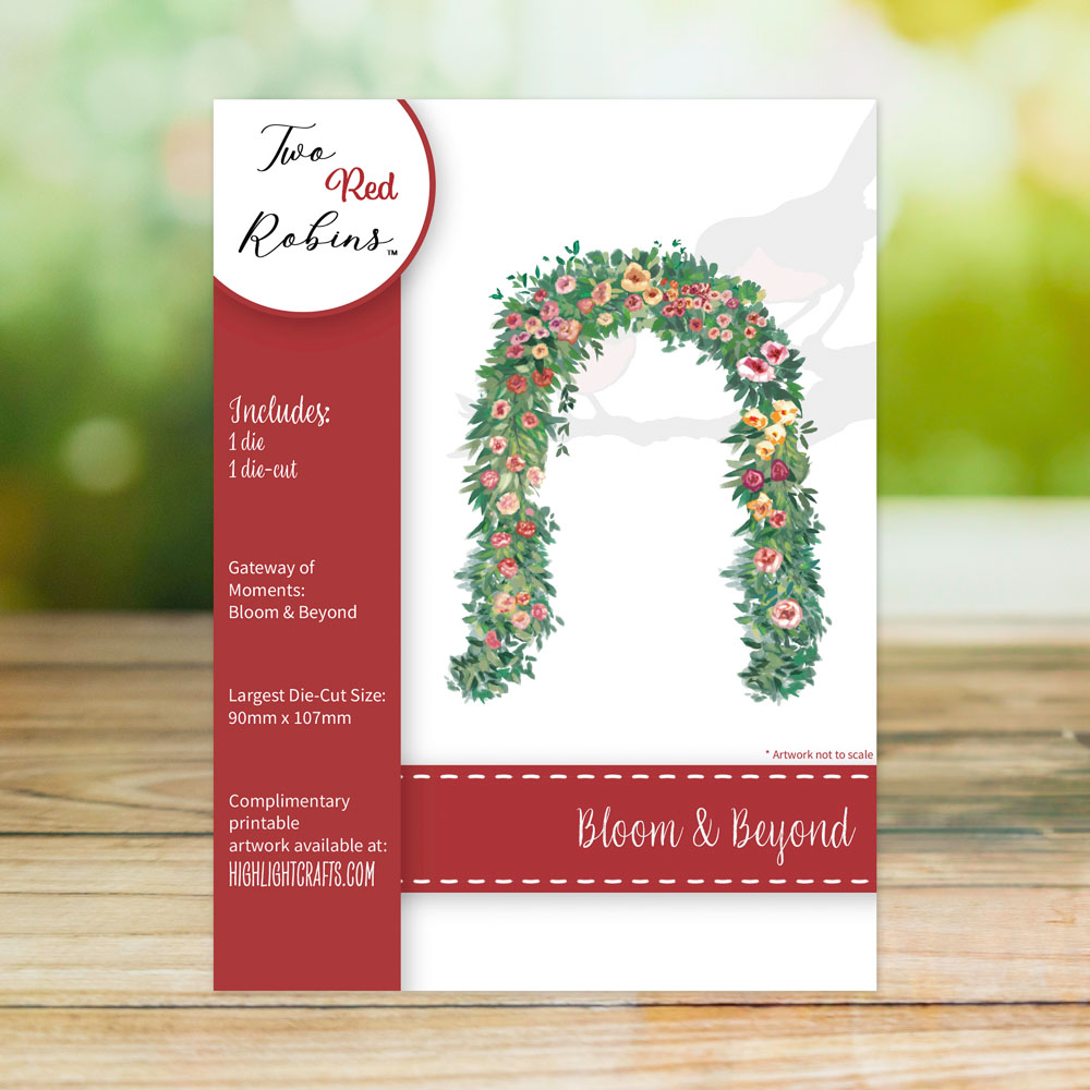 Two Red Robins Bloom & Beyond Die Set