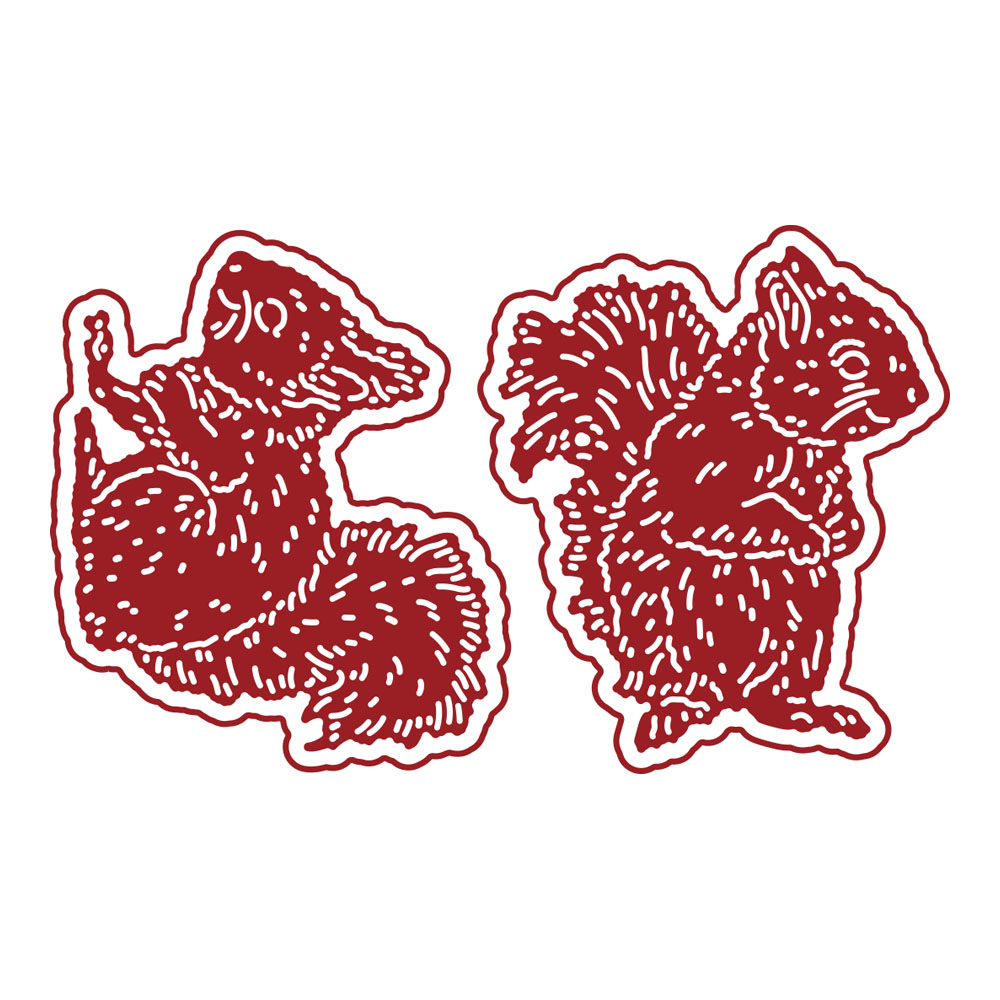 Two Red Robins Apple & Crumble Die Set - Image 2