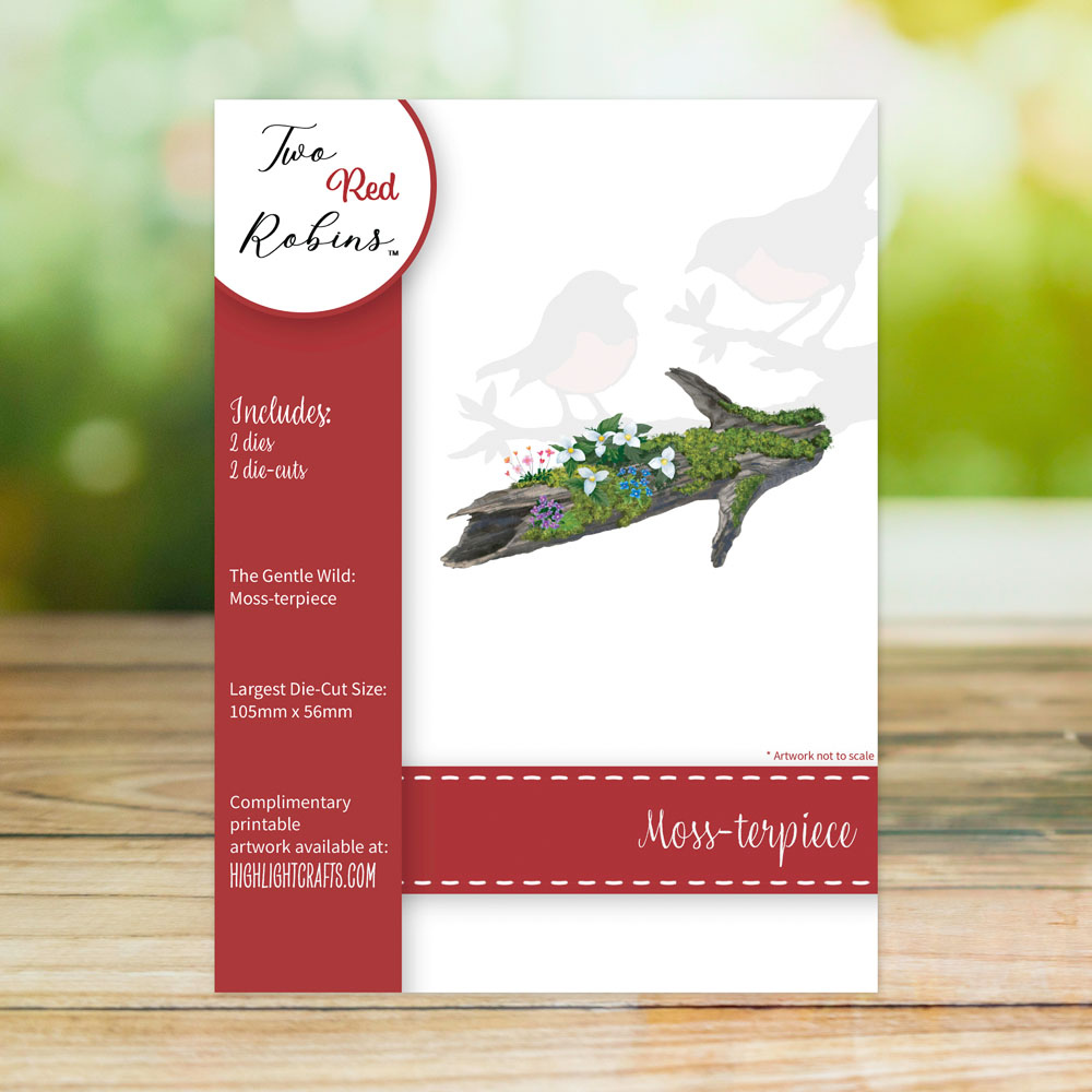 Two Red Robins Moss-terpiece Die Set