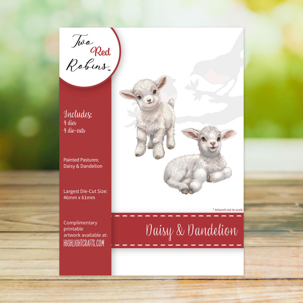 Two Red Robins Daisy & Dandelion Die Set