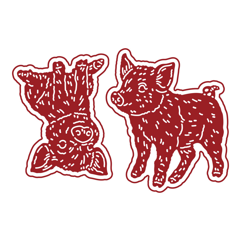 Two Red Robins Snout & About Die Set - Image 2