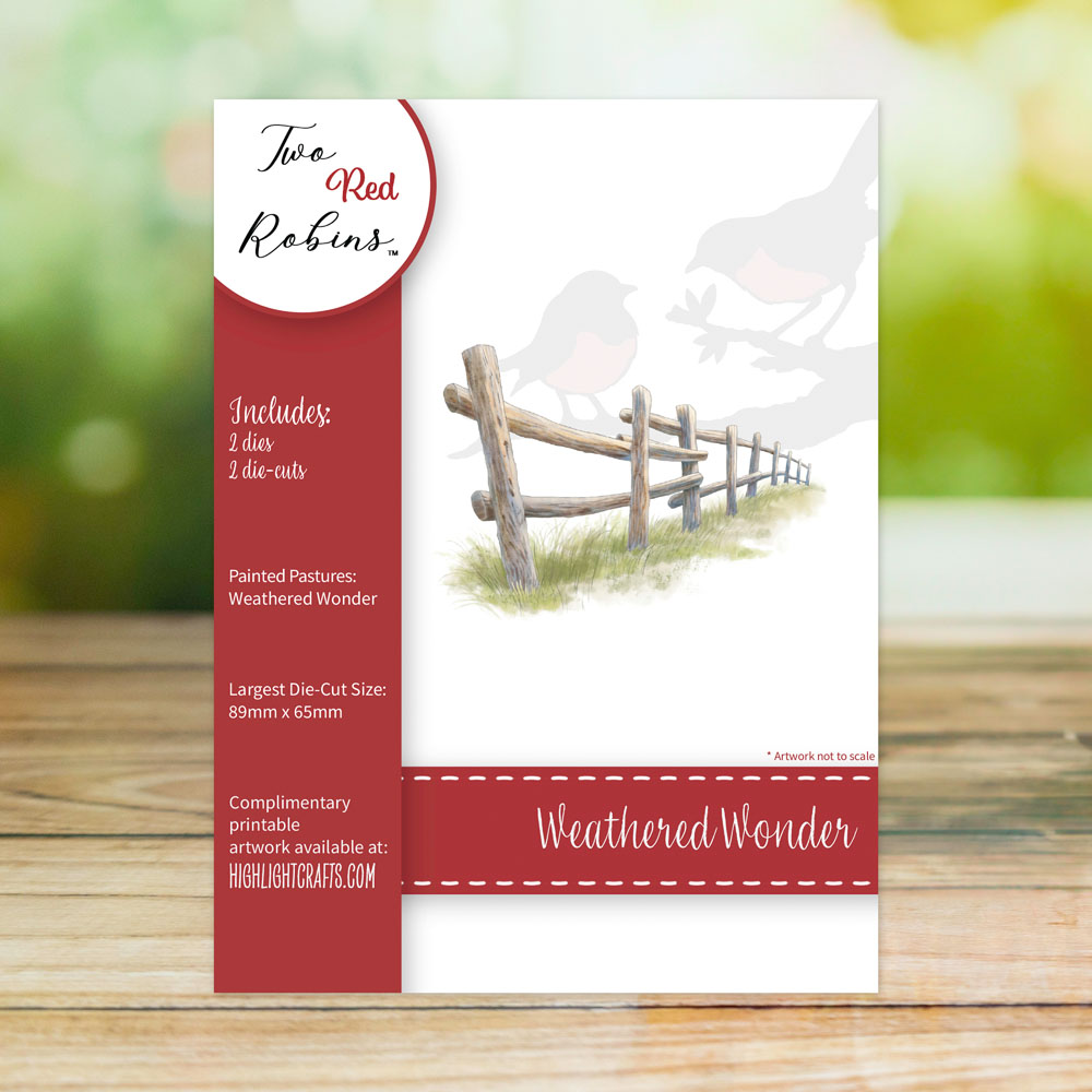Two Red Robins Weathered Wonder Die Set