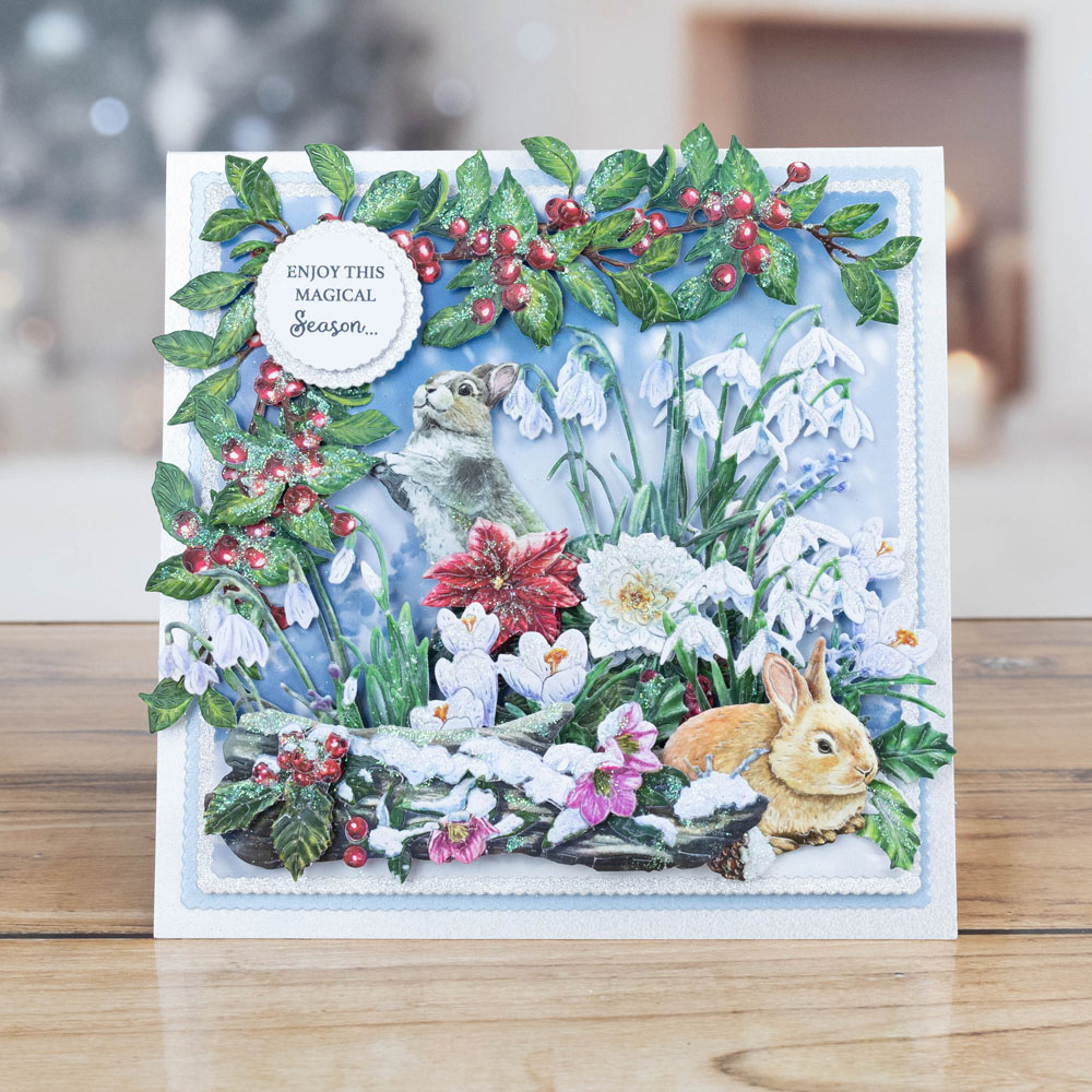 Two Red Robins Frosted Florals Die Set - Image 4