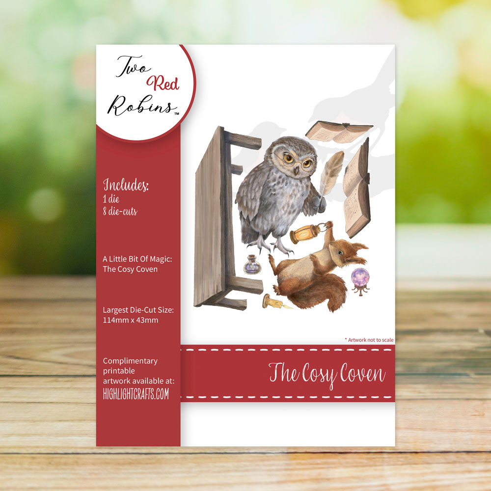 Two Red Robins The Cosy Coven Die Set