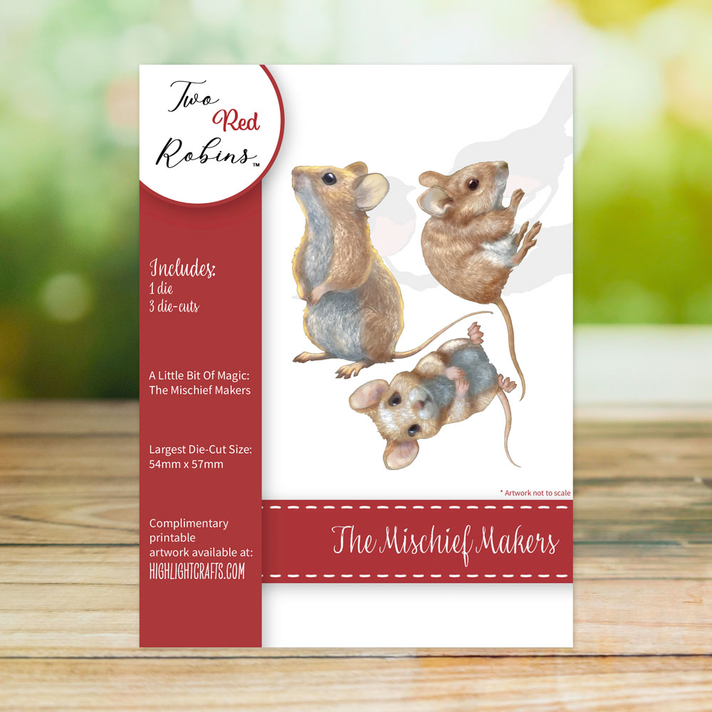 Two Red Robins The Mischief Makers Die Set