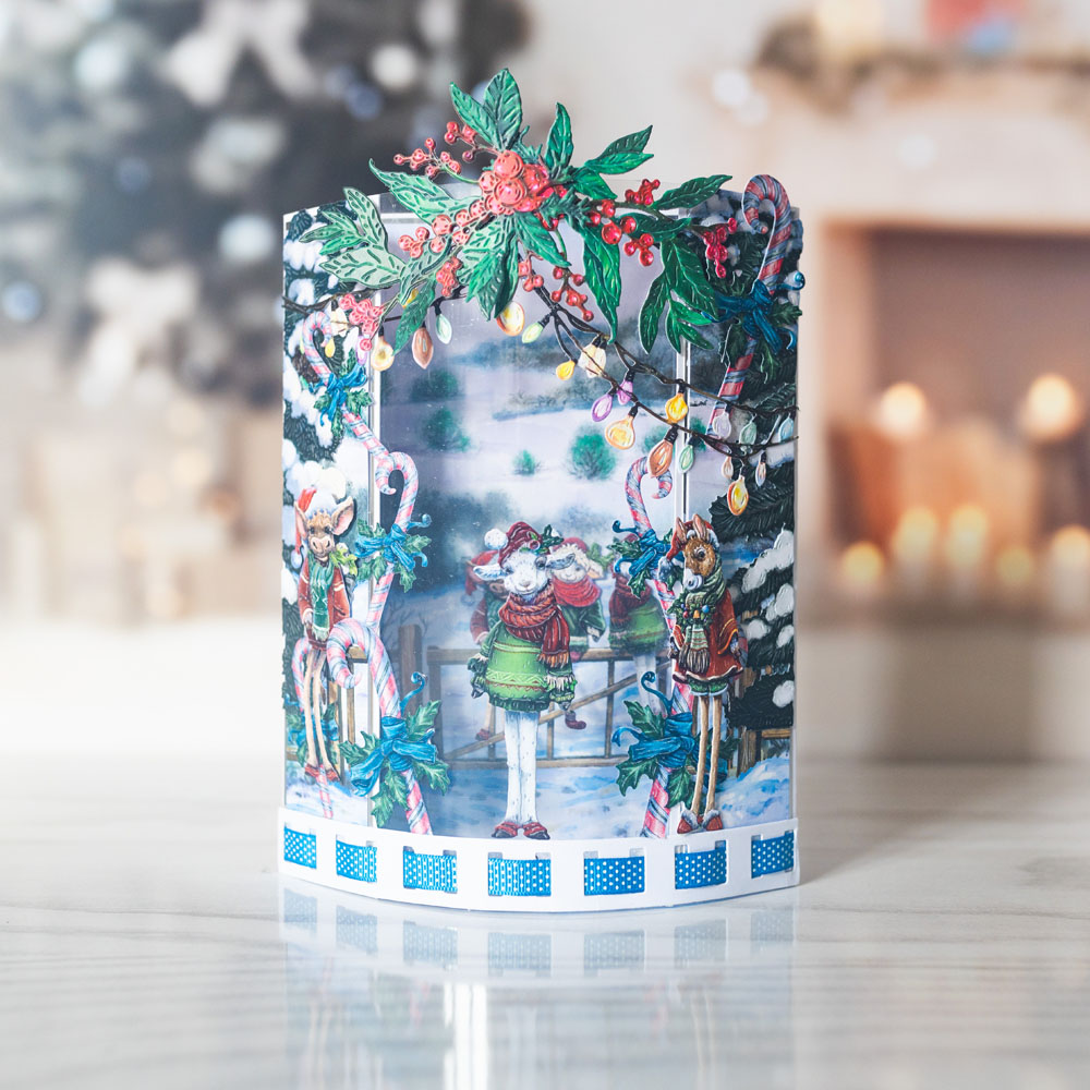 In The Studio Festive Wibblers Die Set - Image 3