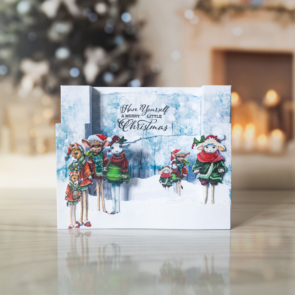 In The Studio Festive Wibblers Die Set - Image 5