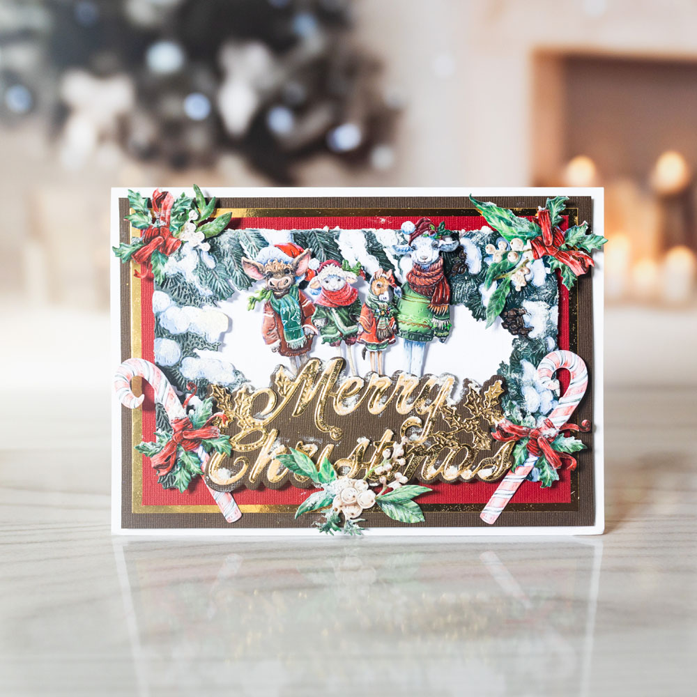 In The Studio Festive Wibblers Die Set - Image 6