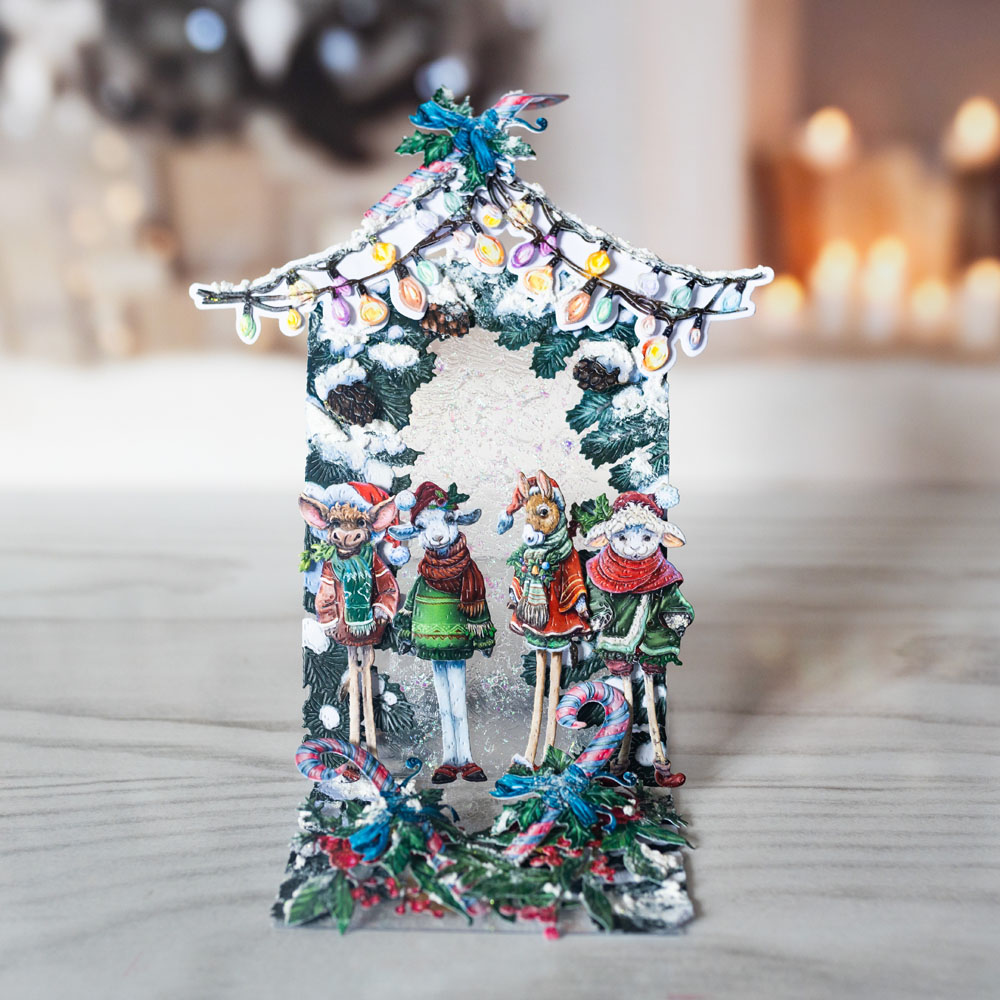 In The Studio Festive Wibblers Die Set - Image 7