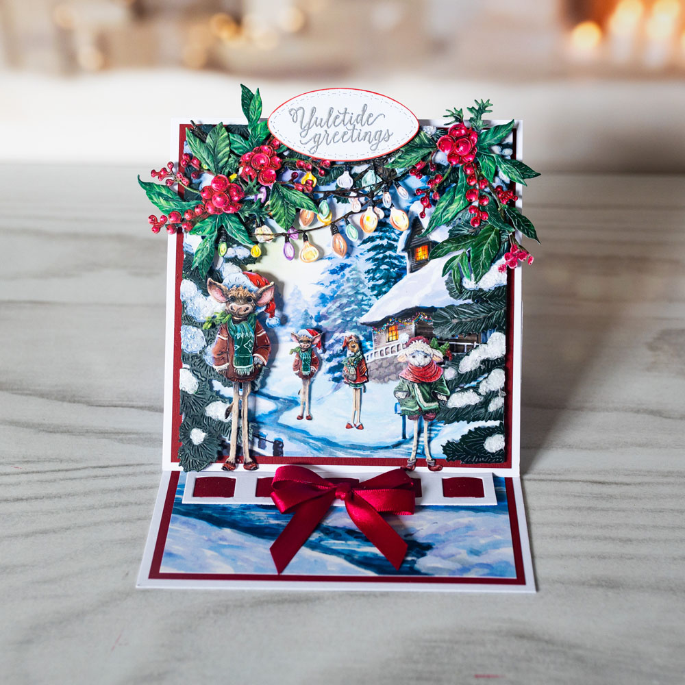 In The Studio Festive Wibblers Die Set - Image 8