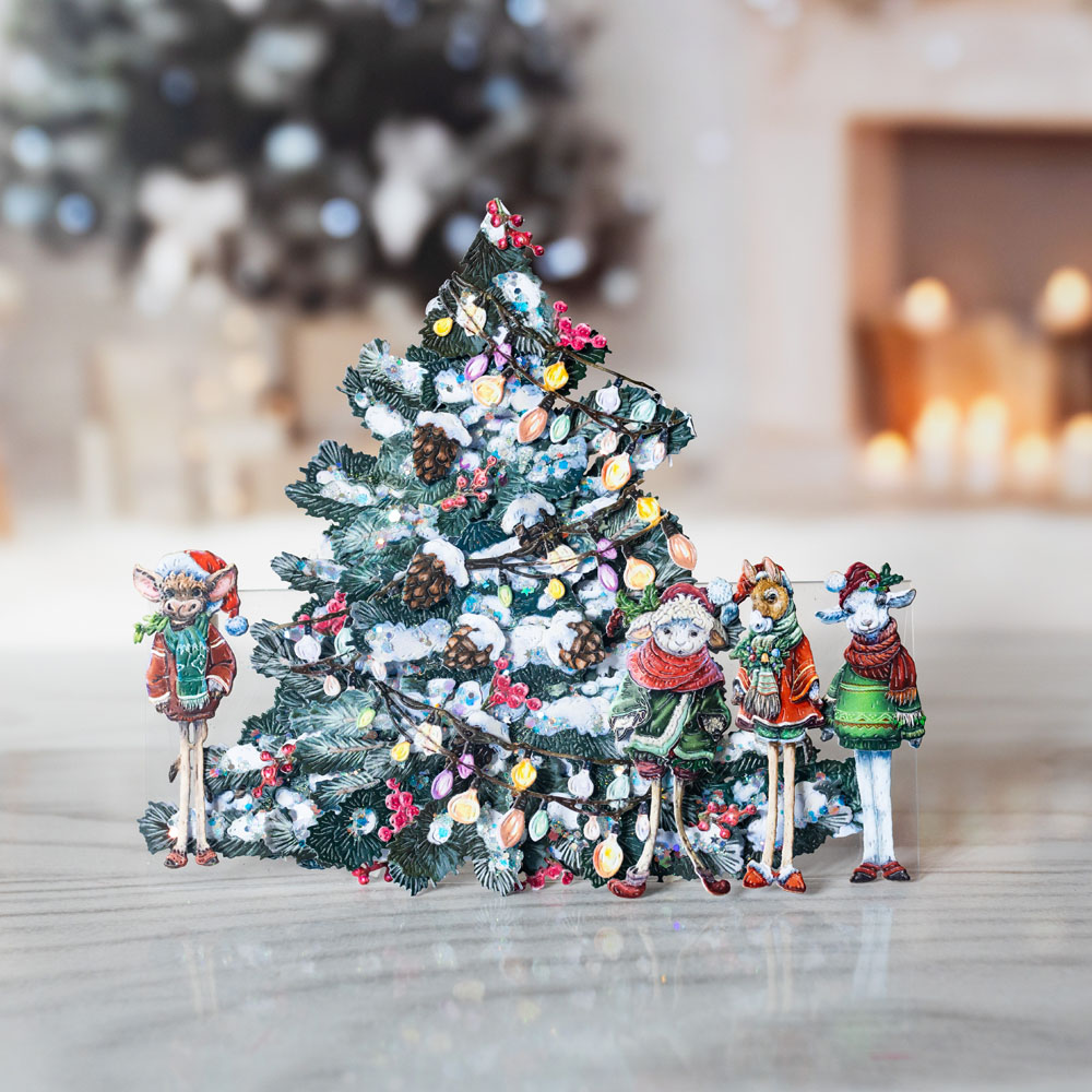 In The Studio Festive Wibblers Die Set - Image 9