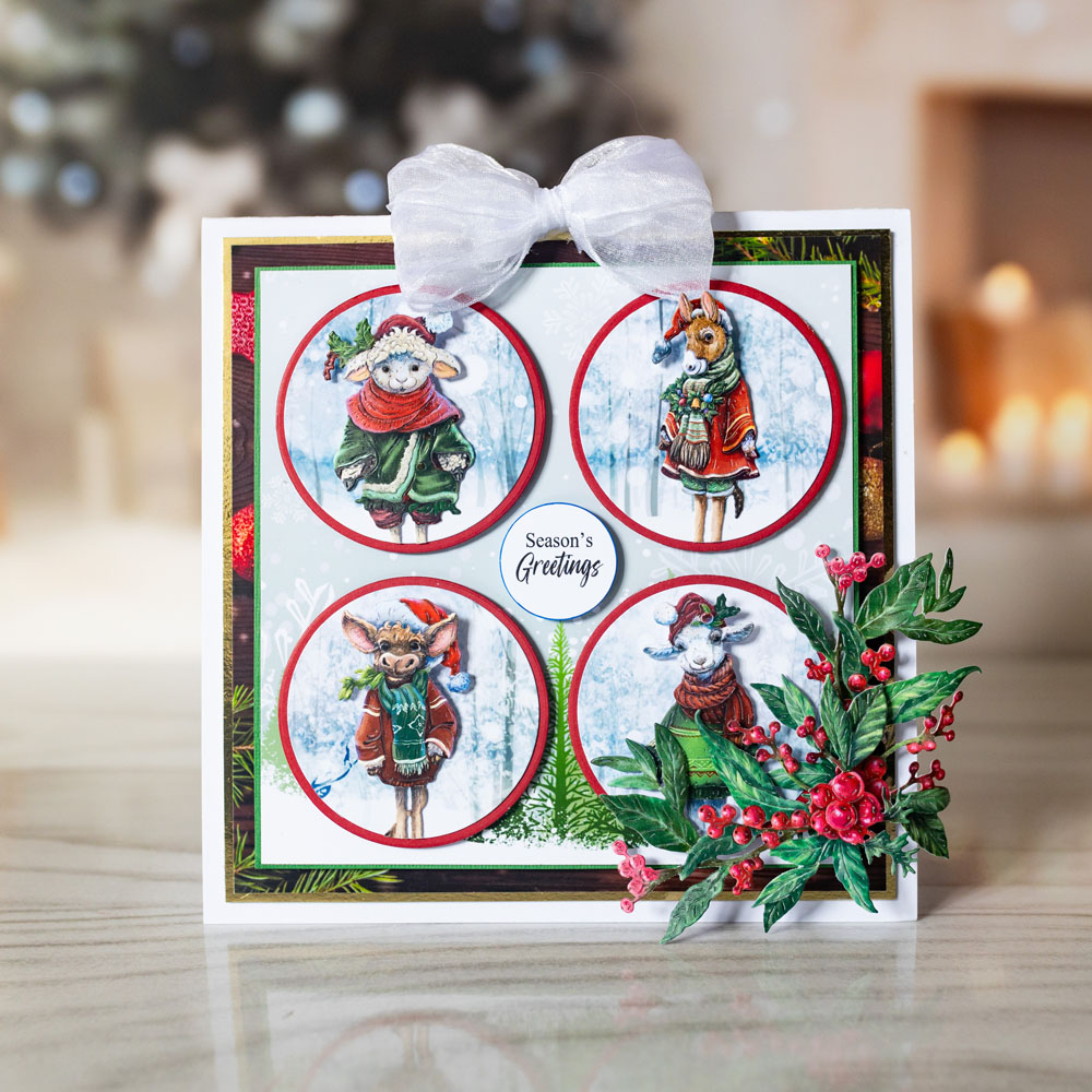 In The Studio Festive Wibblers Die Set - Image 10