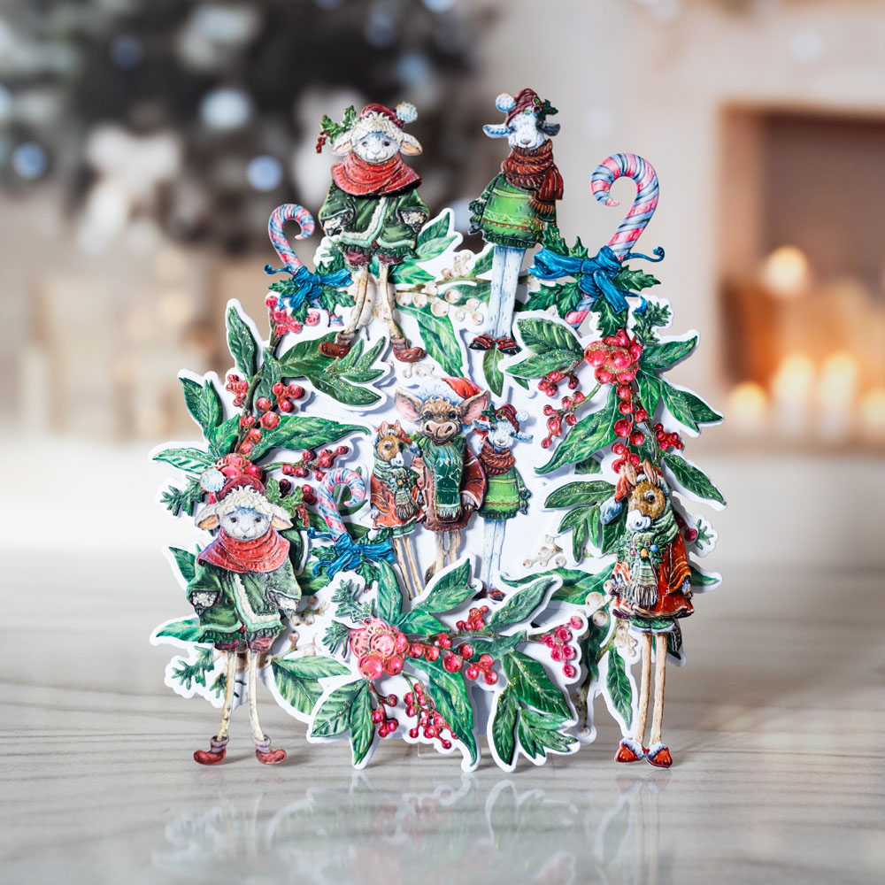 In The Studio Festive Wibblers Die Set - Image 11