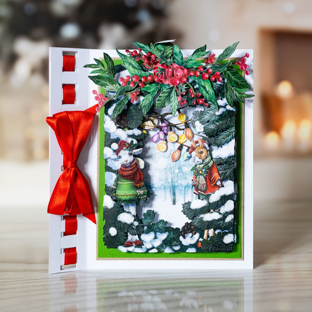 In The Studio Festive Wibblers Die Set - Image 12
