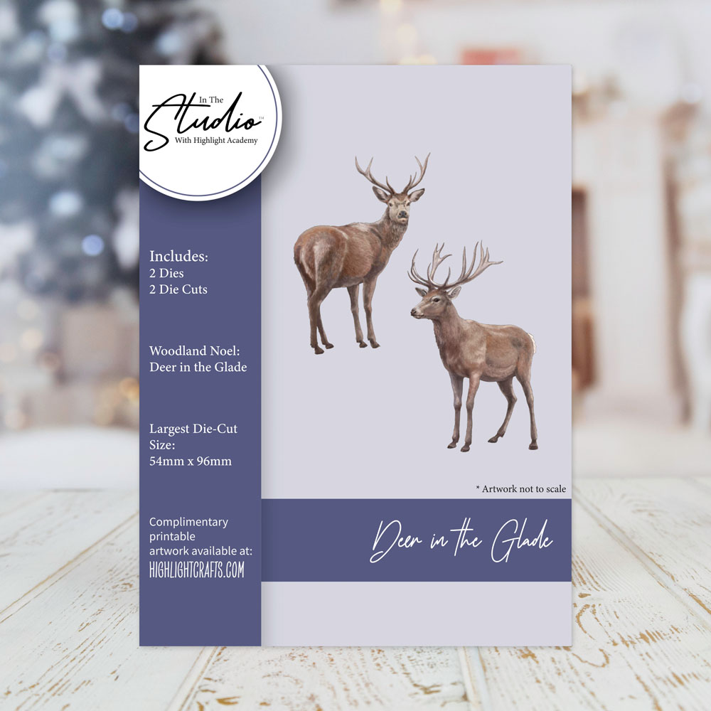 In The Studio Deer in the Glade Die Set