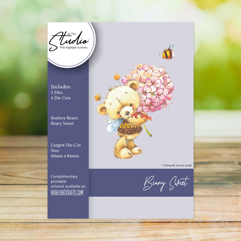 In The Studio Beary Sweet Die Set