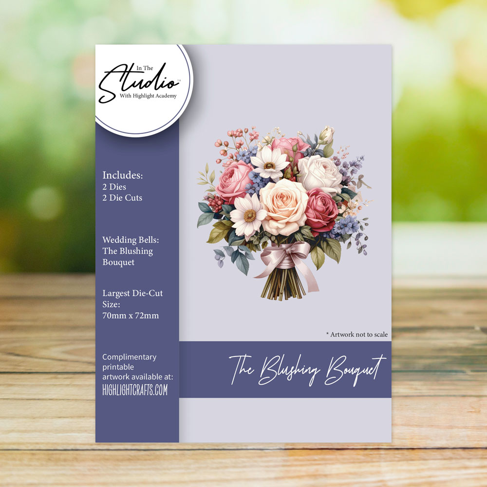 In The Studio The Blushing Bouquet Die Set