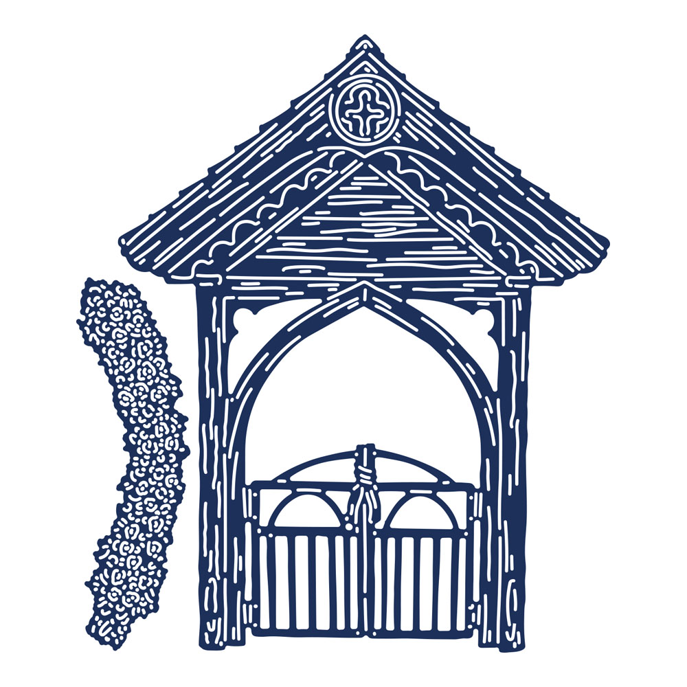 In The Studio The Old Church Gate Die Set - Image 2