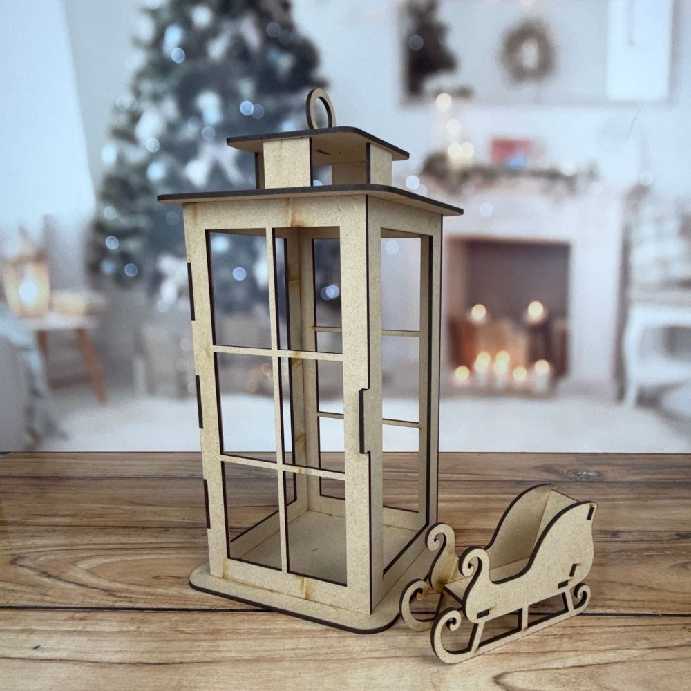 Craft Master MDF - Large Lantern
