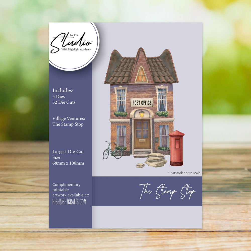 In The Studio The Stamp Stop Die Set