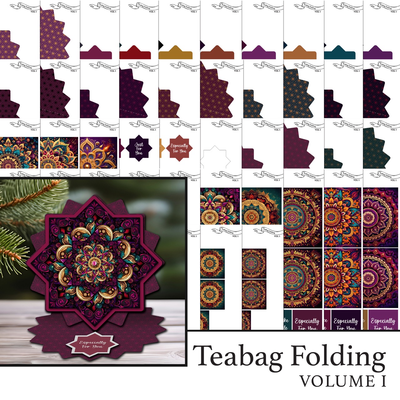 The Crafty Witches - Teabag Folding Vol I Digital Collection