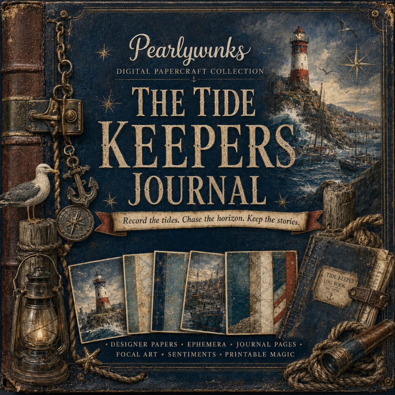 Pearlywinks - Tide Keepers Journal Digital Download