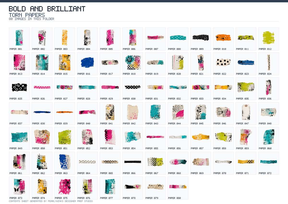 Pearlywinks - Bold and Brilliant Digital Collection - Image 14