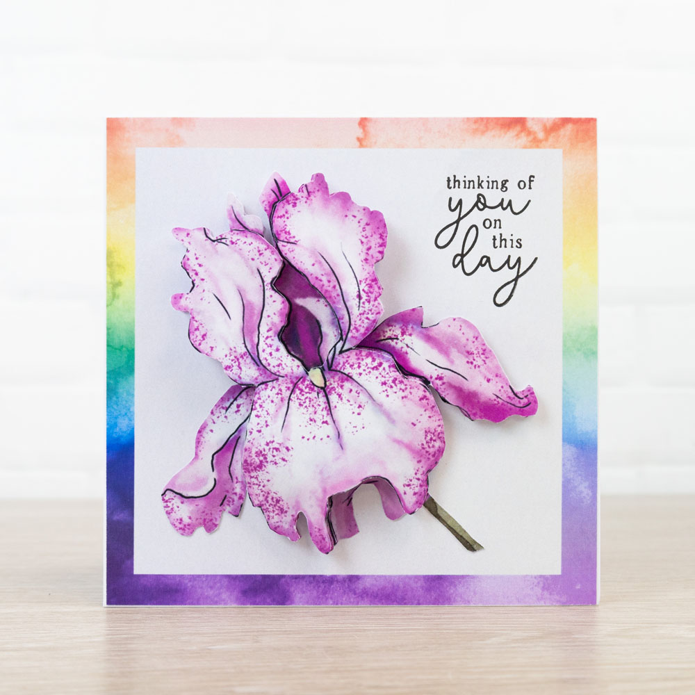 Two Red Robins Flower of the Month USB - Image 2