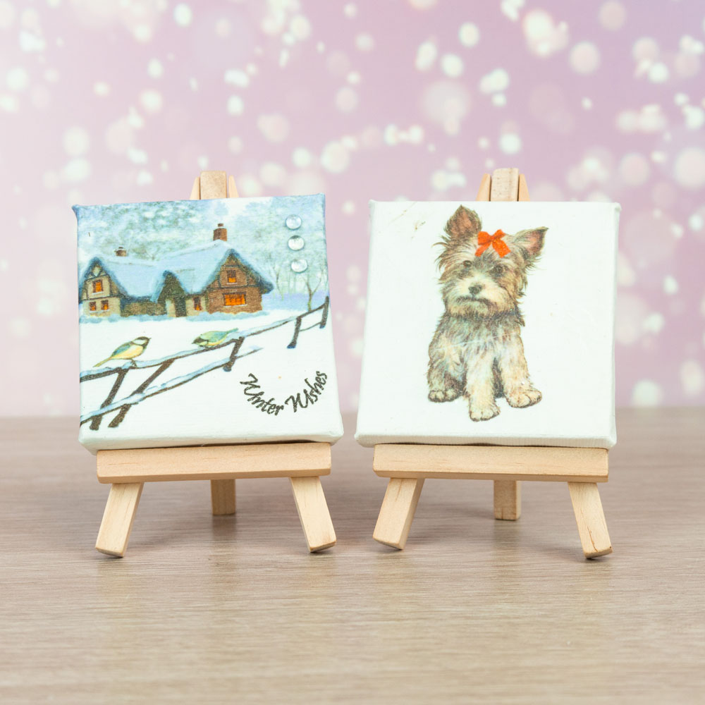 Two Red Robins A Winter Visit Scene Building USB - Image 8