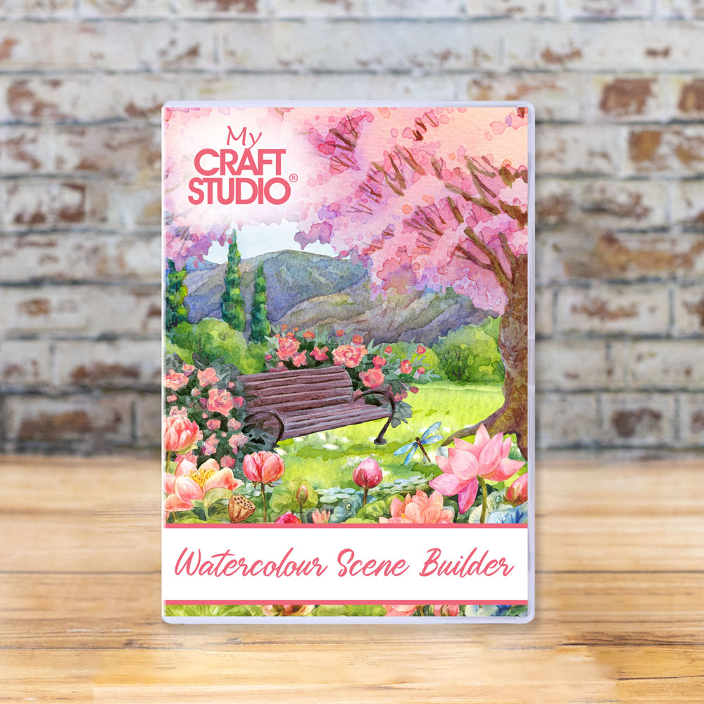 My Craft Studio Watercolour Scene Builder USB