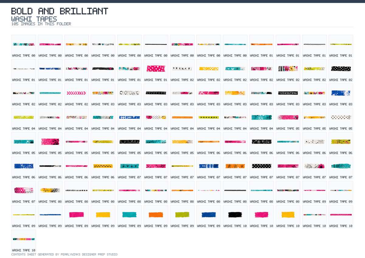 Pearlywinks - Bold and Brilliant Digital Collection - Image 15