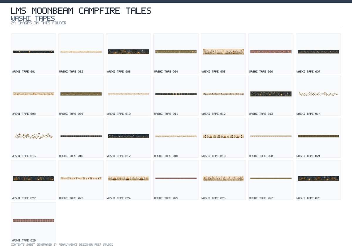 Pearlywinks - Little Meadow Stories - Moonbeam Campfire Tales Digital Download - Image 19