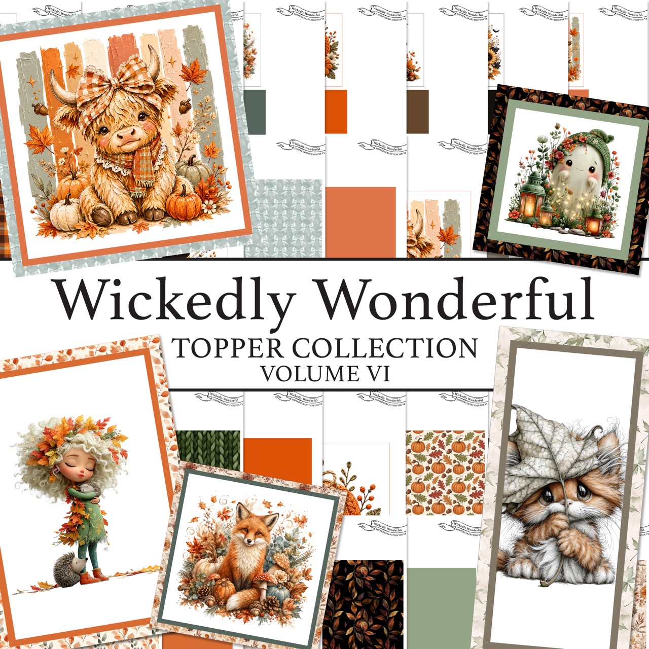 The Crafty Witches - Wickedly Wonderful Toppers & Sentiments Digital Collection