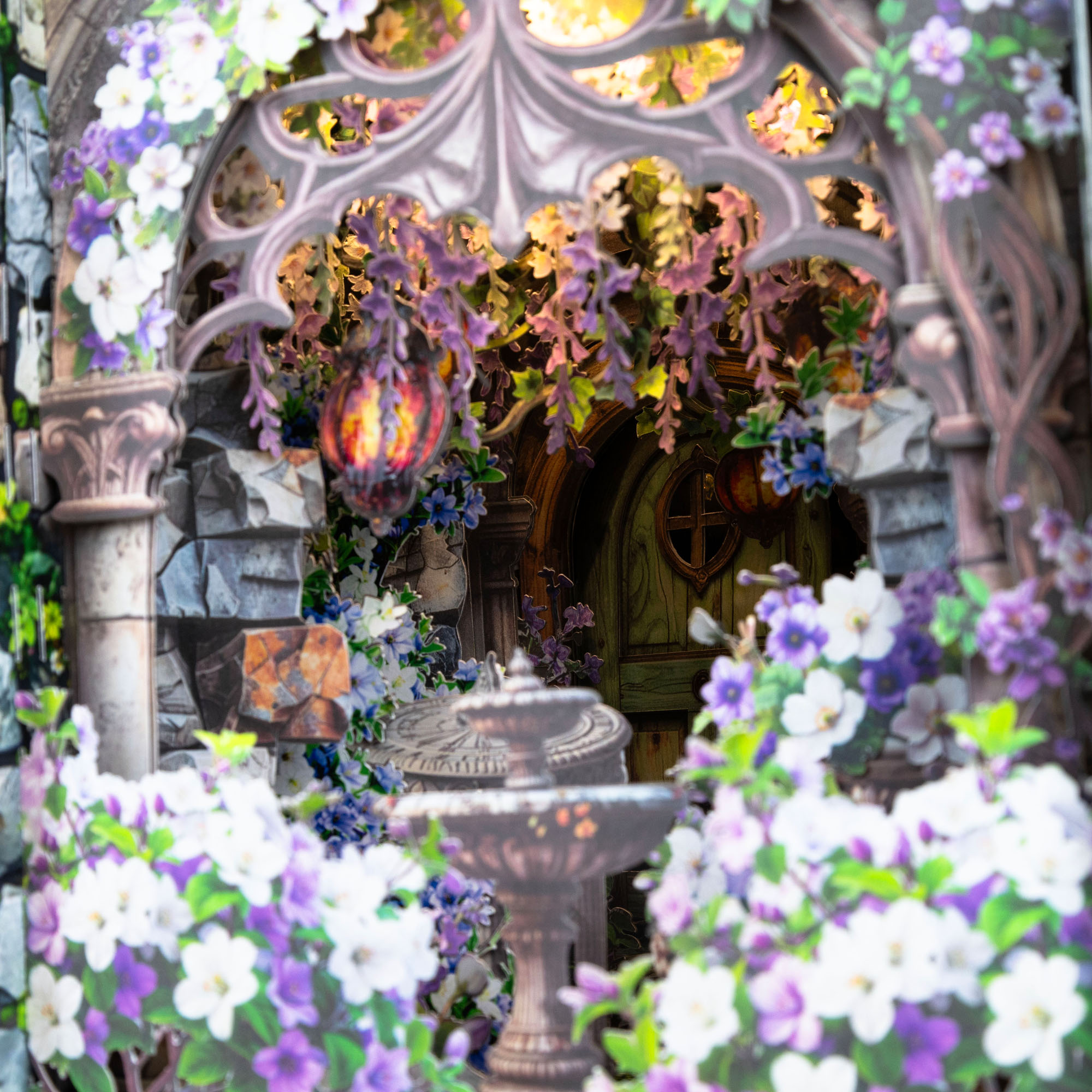 Digital Craftorium Book Nook 1: Secret Garden SVG Download - Image 2