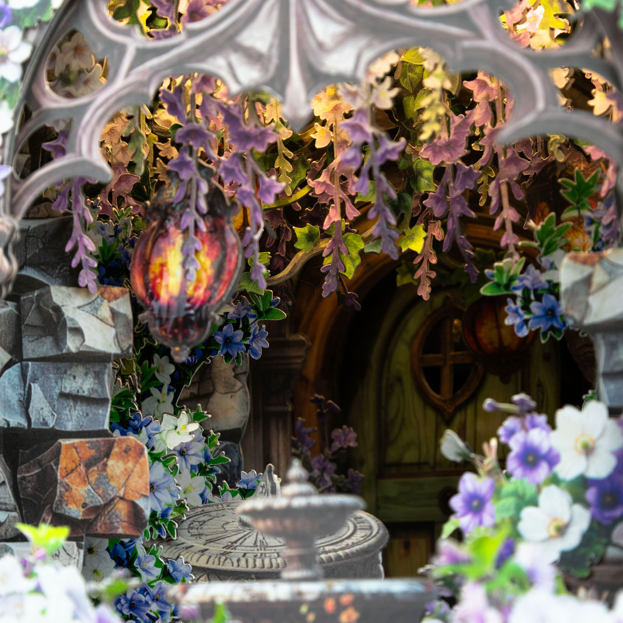 Digital Craftorium Book Nook 1: Secret Garden SVG Download - Image 4